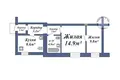 Apartment 47 m² Baranavichy, Belarus