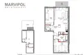 Apartamento 3 habitaciones 63 m² Varsovia, Polonia