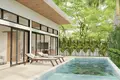 Kompleks mieszkalny New complex of villas with swimming pools and gardens in the center of Bo Phut, Samui, Thailand