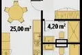2 bedroom apartment 81 m² Jurmala, Latvia