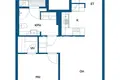 Appartement 2 chambres 59 m² Kouvola sub region, Finlande