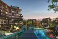 Residential complex New residence with a swimming pool and a green area close to a metro station, Istanbul, Turkey