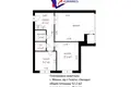 Mieszkanie 2 pokoi 52 m² Mińsk, Białoruś