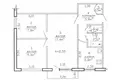 3 room apartment 50 m² Rechytsa, Belarus