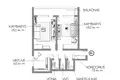 Квартира 2 комнаты 48 м² Вильнюс, Литва