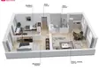 Wohnung 3 zimmer 74 m² Vilnius, Litauen