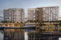 Kompleks mieszkalny New residential complex Marina Place with a swimming pool, a promenade and a park, Port Rashid, Dubai, UAE