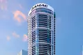 Wohnkomplex Harbour Lights — luxury high-rise waterfront residence by DAMAC with a private beach and a swimming pool in Dubai Maritime City