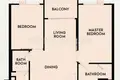 Mieszkanie 2 pokoi 61 m² Sakhu, Tajlandia