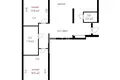 3 room apartment 94 m² Minsk, Belarus
