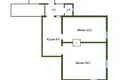 Квартира 40 м² Лида, Беларусь