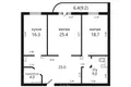 Wohnung 2 zimmer 105 m² Minsk, Belarus