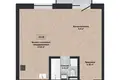 Apartamento 2 habitaciones 37 m² Kalodziscanski sielski Saviet, Bielorrusia