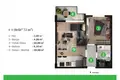 Appartement 2 chambres 72 m² Aksu, Turquie
