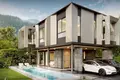 Complexe résidentiel New complex of villas with swimming pools and green areas close to bang Tao Beach, Phuket, Thailand