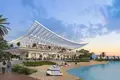 Complexe résidentiel New complex of villas Siniya Island with a private beach and a golf course, Al Seanneeah, Umm Al Quwain, Dubai, UAE