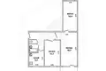 3 room apartment 58 m² Brest, Belarus