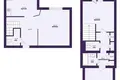 3 room apartment 87 m² Barysaw, Belarus