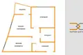 Appartement 3 chambres 45 m² Minsk, Bélarus