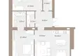 Квартира 3 комнаты 93 м² Рига, Латвия