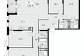 5 room apartment 139 m² Moscow, Russia