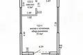 Квартира 1 комната 33 м² Минск, Беларусь