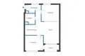 3 room apartment 75 m² Warsaw, Poland