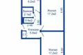 Apartamento 2 habitaciones 50 m² Minsk, Bielorrusia