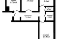 3 room apartment 72 m² Minsk, Belarus