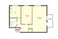 2 room apartment 42 m² okrug Novoizmaylovskoe, Russia