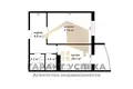 1 room apartment 45 m² Brest, Belarus