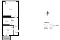 Mieszkanie 2 pokoi 42 m² Kraków, Polska