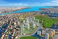 Complexe résidentiel New residence with a swimming pool, green areas and a fitness center close to a highway, Istanbul, Turkey