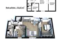 Apartamento 3 habitaciones 56 m² Klaipeda, Lituania