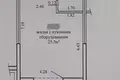 Wohnung 1 zimmer 32 m² Minsk, Belarus