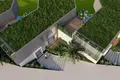 Kompleks mieszkalny New complex of villas and townhouses with swimming pools, a shopping mall and restaurants, Ubud, Bali, Indonesia