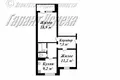 2 room apartment 57 m² Damachava, Belarus