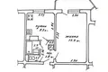 Квартира 1 комната 36 м² Минск, Беларусь