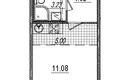 Квартира 23 м² округ Морской, Россия