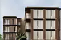 Wohnkomplex New complex of furnished villas and apartments with a swimming pool and a spa center in a popular area Canggu, Bali, Indonesia