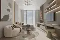Complejo residencial New complex of furnished apartments Cove Grand with swimming pools, lounge areas and mini golf, Dubailand, Dubai, UAE