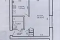 1 room apartment 30 m² Minsk, Belarus