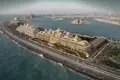 Residential complex New luxury residence Raffles penthouses with a mini golf course and a beach club, Palm Jumeirah, Dubai, UAE