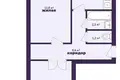 Apartamento 2 habitaciones 48 m² Pleshchanitsy, Belarús