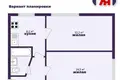 2 room apartment 41 m² Minsk, Belarus