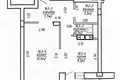 1 room apartment 38 m² Minsk, Belarus
