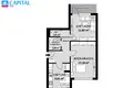 Apartamento 2 habitaciones 50 m² Kaunas, Lituania