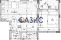 Apartamento 2 habitaciones 76 m² Nesebar, Bulgaria
