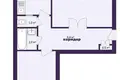 Wohnung 2 zimmer 52 m² Minsk, Weißrussland