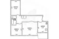 Квартира 3 комнаты 64 м² Малорита, Беларусь